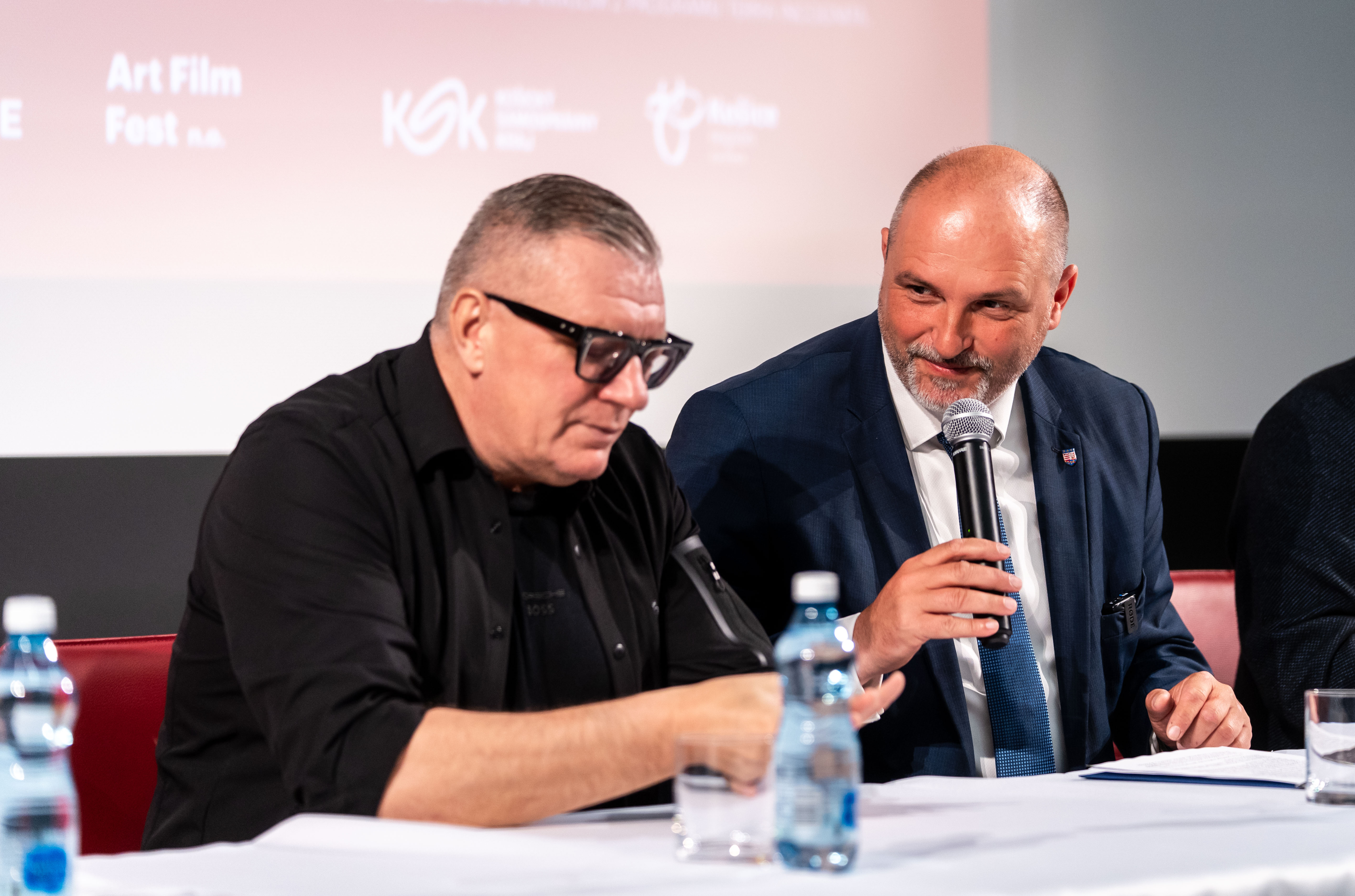 Tlacova konferencia - Medzinarodneho filmoveho festivalu ART FILM -1-5
